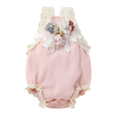 Toddler Baby Girls Floral Spring Summer Ruffle Lace Sleeveless Romper Bosyduit Clothes Baby Clothing
Toddler Baby Girls Floral Spring Summer Ruffle Lace Sleeveless Romper Bosyduit Clothes Baby Clothing