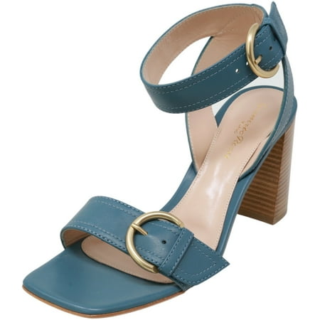 Gianvito Rossi Women s Harper Sandal Amelia High-Top Leather Heel - 7.5M