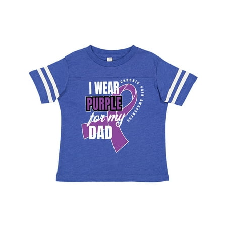 Inktastic Chronic Pain I Wear Purple For My Dad Gift Toddler Boy or Toddler Girl T-Shirt
Inktastic Chronic Pain I Wear Purple For My Dad Gift Toddler Boy or Toddler Girl T-Shirt