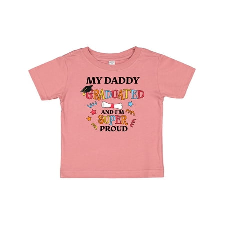 Inktastic My Daddy Graduated and I m Super Proud Gift Baby Boy or Baby Girl T-Shirt
Inktastic My Daddy Graduated and I m Super Proud Gift Baby Boy or Baby Girl T-Shirt