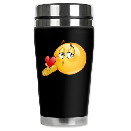 Mugzie brand 20-Ounce MAX Stainless Steel Travel Mug with Insulated Wetsuit Cover - Blow a Kiss Emoji
Mugzie brand 20-Ounce MAX Stainless Steel Travel Mug with Insulated Wetsuit Cover - Blow a Kiss Emoji