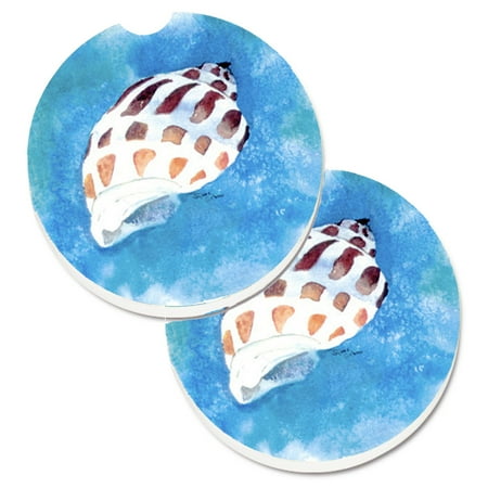 Carolines Treasures 8010CARC Shells Set of 2 Cup Holder Car Coasters Large multicolor
Carolines Treasures 8010CARC Shells Set of 2 Cup Holder Car Coasters Large multicolor