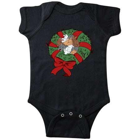 Inktastic Christmas Wreath Filled with Cute Bunnies and Red Bow Gift Baby Boy or Baby Girl Bodysuit
Inktastic Christmas Wreath Filled with Cute Bunnies and Red Bow Gift Baby Boy or Baby Girl Bodysuit