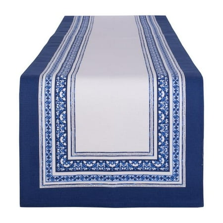 14 x 72 in. Porto Stripe Print Table Runner