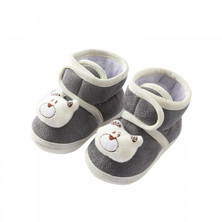 Toddler Cute Cartoon Infant Unisex Baby Warm Cotton Anti-Slip Soft Sole First Walkers Shoes 0-12M
Toddler Cute Cartoon Infant Unisex Baby Warm Cotton Anti-Slip Soft Sole First Walkers Shoes 0-12M