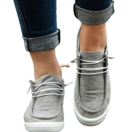 Casual Walking Slip On Shoes 8 Size Choose 36/37/38/39/40/41/42/43 Suitable for Indoor Outdoor 37 Gray Boat Shoes
Casual Walking Slip On Shoes 8 Size Choose 36/37/38/39/40/41/42/43 Suitable for Indoor Outdoor 37 Gray Boat Shoes