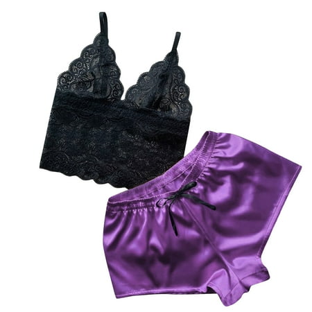 CLZOUD Lingerie Set for Women Purple Polyester Women Lingerie Set With Garter Belts Bra and Panty Jumpsuit Lingerie Sets L
CLZOUD Lingerie Set for Women Purple Polyester Women Lingerie Set With Garter Belts Bra and Panty Jumpsuit Lingerie Sets L