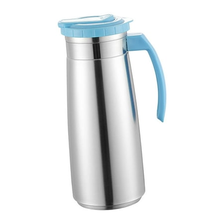 Cold Water Kettle Water Jug Drinkware Water Pitcher for Milk Beverage Juice Blue
Cold Water Kettle Water Jug Drinkware Water Pitcher for Milk Beverage Juice Blue
