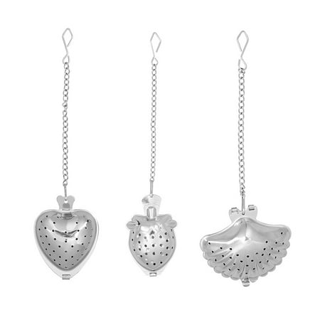 3pcs Stainless Steel Loose Tea Strainer Tea Infuser Creative Tea Bag Steeper for Home Office (Heart+Seashell+Pumpkin)
3pcs Stainless Steel Loose Tea Strainer Tea Infuser Creative Tea Bag Steeper for Home Office (Heart+Seashell+Pumpkin)