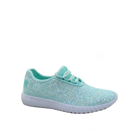 Forever Link Women s Fashion Flat Glitter Light weight Lace Up Rubber Running Athletic Shoes
Forever Link Women s Fashion Flat Glitter Light weight Lace Up Rubber Running Athletic Shoes