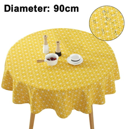Round shape Tablecloth Wrinkle Free Anti-Fading Tablecloths Outdoor Table Cover for Kitchen Dining Party Holiday Christmas Buffet
Round shape Tablecloth Wrinkle Free Anti-Fading Tablecloths Outdoor Table Cover for Kitchen Dining Party Holiday Christmas Buffet