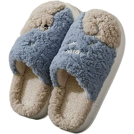 CoCopeanut Unisex Fluffy Sheep Slippers Animal Style Plush Winter House Slippers Fleece Lined Cozy House Shoes 2022
CoCopeanut Unisex Fluffy Sheep Slippers Animal Style Plush Winter House Slippers Fleece Lined Cozy House Shoes 2022