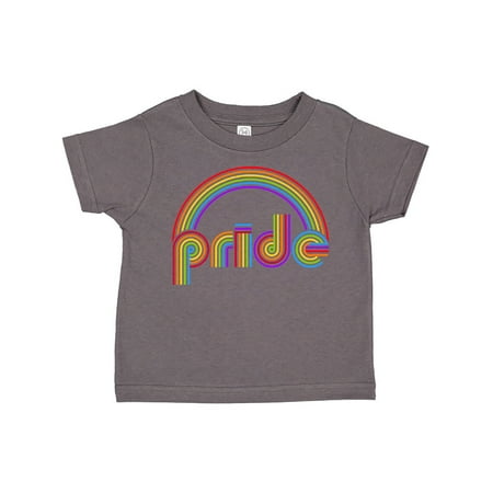 Inktastic Pride- Rainbow Retro Look Gift Toddler Boy or Toddler Girl T-Shirt