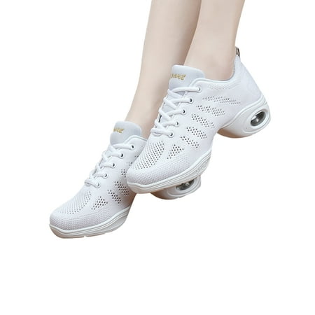 Difumos Womens Lightweight Chunky Modern Shoes Breathable Air Cushion Performance Comfort Jazz Shoe White 6.5
Difumos Womens Lightweight Chunky Modern Shoes Breathable Air Cushion Performance Comfort Jazz Shoe White 6.5
