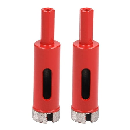 2X Diamond Marble Granite Drill Core Bit 20mm Cutting Dia Cutter Red