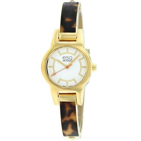 ESQ Nova Silver Dial Tortoise Steel Bracelet Ladies Watch 07101423