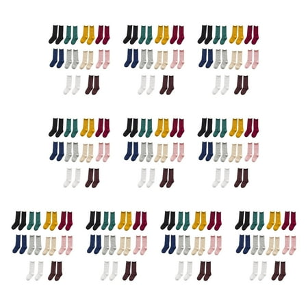 10 Pairs Winter Autumn Children Solid Color Socks Candy Color Kids Long Sockings Baby Toddler Cotton High Socks
10 Pairs Winter Autumn Children Solid Color Socks Candy Color Kids Long Sockings Baby Toddler Cotton High Socks
