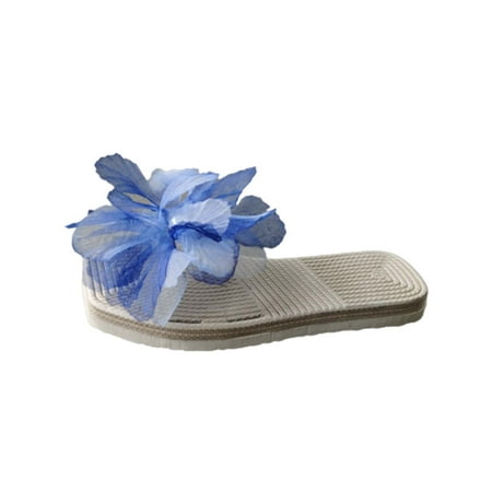 2023 Summer Savings! WJSXC Womens Sandals Clearance Womens Summer Fashion Casual Slippers Flower Decoration Comfortable Flat Bottom Slippers Blue 6.5
2023 Summer Savings! WJSXC Womens Sandals Clearance Womens Summer Fashion Casual Slippers Flower Decoration Comfortable Flat Bottom Slippers Blue 6.5
