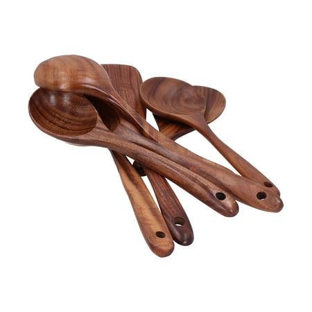 YOUTHINK Cooking Spoon Spatula Set Long Handle Kitchen Utensils Cooking Tool For Home Non‑Stick Pan Use Wood Spatula Kitchen Supplies
YOUTHINK Cooking Spoon Spatula Set Long Handle Kitchen Utensils Cooking Tool For Home Non‑Stick Pan Use Wood Spatula Kitchen Supplies
