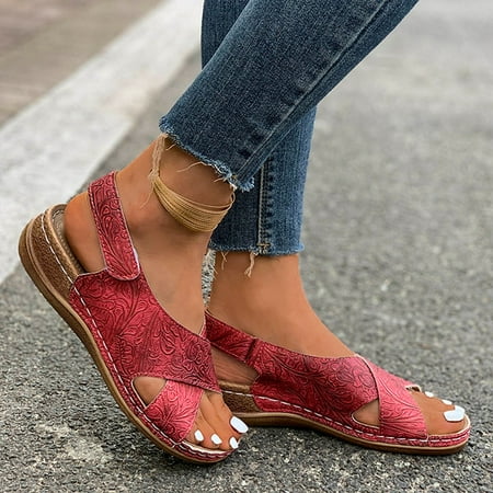 Sandals Women Comfortable Strap Womens Sandals Fashion casual solid color Women s Sandals Ladies Sandals Beach Strappy Sandals Women Summer Shoes Water Comfortable Women s Sandals Com Red 42
Sandals Women Comfortable Strap Womens Sandals Fashion casual solid color Women s Sandals Ladies Sandals Beach Strappy Sandals Women Summer Shoes Water Comfortable Women s Sandals Com Red 42