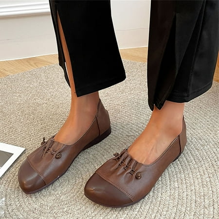 Vedolay Women s Platform Casual Shoes Women s Loafers Soft Sole Slip On Dress Shoes for Women Red 8
Vedolay Women s Platform Casual Shoes Women s Loafers Soft Sole Slip On Dress Shoes for Women Red 8