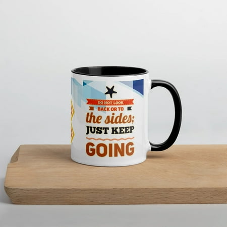 GloWell Designs - Mug with Color Inside - Motivational Quote - Just Keep Going
GloWell Designs - Mug with Color Inside - Motivational Quote - Just Keep Going