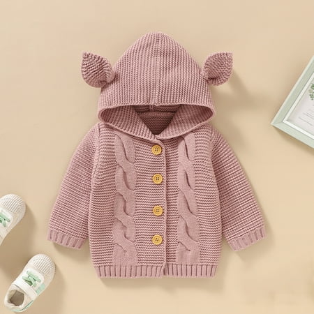 Sweater For Child Baby Girl Boy Knit Cardigan Hoodies Warm Tops Toddler Ear Outerwear Jacket Outfit Clothes Coat
Sweater For Child Baby Girl Boy Knit Cardigan Hoodies Warm Tops Toddler Ear Outerwear Jacket Outfit Clothes Coat