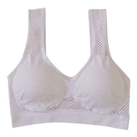 Gaiseeis Ladies Seamless Sports Yoga Bras-Anti-sagging Sports Padded Push up Sleep Bra White XL
Gaiseeis Ladies Seamless Sports Yoga Bras-Anti-sagging Sports Padded Push up Sleep Bra White XL