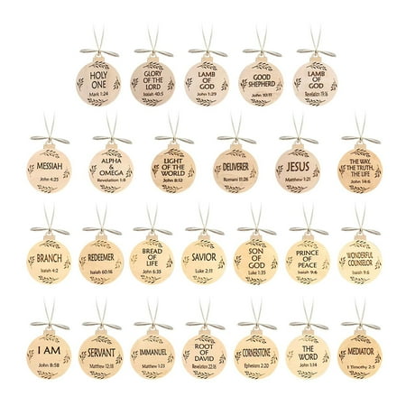 Names Of Advent Ornament Set Christmas Advent DIY Advent Activity Christmas Ornament Set King Of Kings Ornaments Car Chandelier Ornament
Names Of Advent Ornament Set Christmas Advent DIY Advent Activity Christmas Ornament Set King Of Kings Ornaments Car Chandelier Ornament
