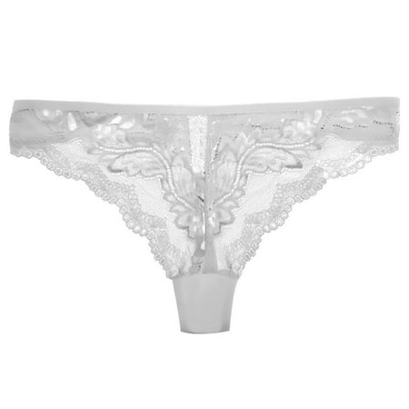 Panty for Women Bikini Brief Floral Lace Thong Invisible Underwear Scallop Trim Underpants Cheeky Panties
Panty for Women Bikini Brief Floral Lace Thong Invisible Underwear Scallop Trim Underpants Cheeky Panties