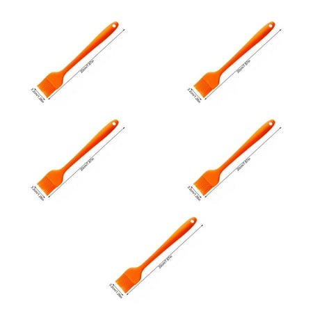 5pcs Silicone Basting Brush Pancake BBQ Oil Brush Heat Resistant Pastry Butter Cooking Baking Tool Orange
5pcs Silicone Basting Brush Pancake BBQ Oil Brush Heat Resistant Pastry Butter Cooking Baking Tool Orange