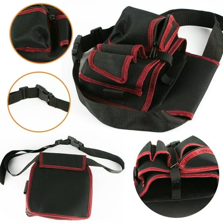 SHELLTON Canvas Hardware Oxford Kit Electrician Kit Thicken Multifunction Waist Bag Waist Hanging Type Tool Bag Red
SHELLTON Canvas Hardware Oxford Kit Electrician Kit Thicken Multifunction Waist Bag Waist Hanging Type Tool Bag Red