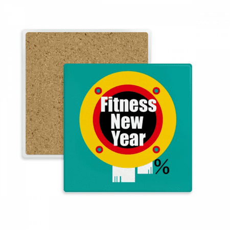 New Year Day Fitness Wishes Happy Coaster Cup Mat Mug Subplate Holder Insulation Stone
New Year Day Fitness Wishes Happy Coaster Cup Mat Mug Subplate Holder Insulation Stone
