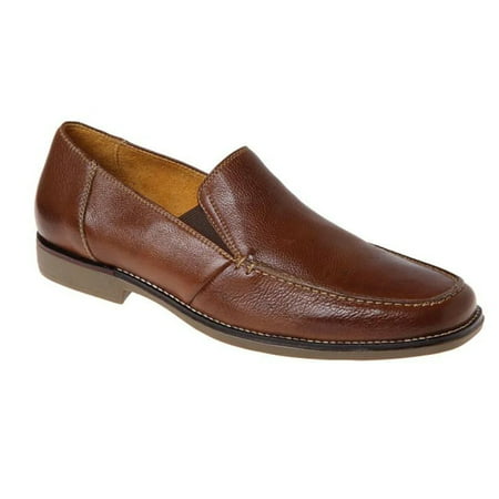 Venetian Loafer Easy Sandro Moscoloni Brown vegetable-tanned leather