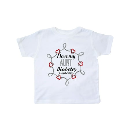 Inktastic I Love My Aunt Diabetes Awareness Gift Toddler Boy or Toddler Girl T-Shirt 
Inktastic I Love My Aunt Diabetes Awareness Gift Toddler Boy or Toddler Girl T-Shirt
