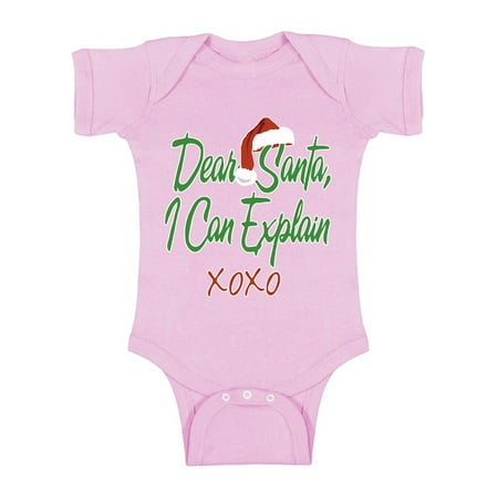 Awkward Styles Ugly Xmas Baby Outfit Bodysuit Dear Santa I Can Explain Christmas Romper
Awkward Styles Ugly Xmas Baby Outfit Bodysuit Dear Santa I Can Explain Christmas Romper