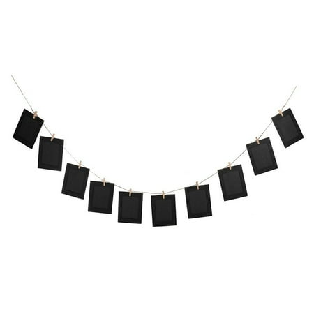 HOMEMAXS 10pcs DIY 6inch Hanging Album Clip Kraft Paper Photo Rahmen Strings Rope Clips Sets for Wedding Decoration Garland (Black)
HOMEMAXS 10pcs DIY 6inch Hanging Album Clip Kraft Paper Photo Rahmen Strings Rope Clips Sets for Wedding Decoration Garland (Black)