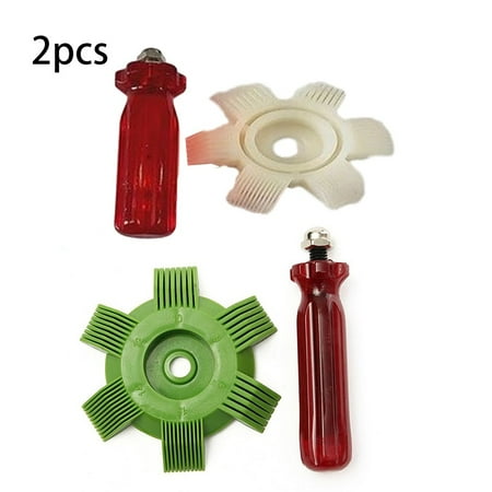 BCLONG 2pc Air Conditioner Fin Repair Comb Cooler Condenser Compact Refrigeration Tool
BCLONG 2pc Air Conditioner Fin Repair Comb Cooler Condenser Compact Refrigeration Tool