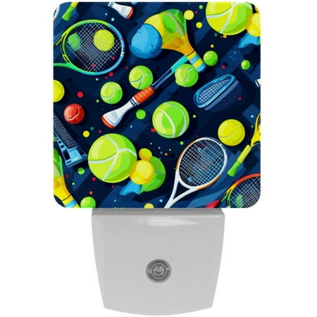 Tennis LED Square Night Lights - Energy Efficient & Elegant Decorative Lighting for Your Home - Set of 2 Understated Square LED Nightlights
Tennis LED Square Night Lights - Energy Efficient & Elegant Decorative Lighting for Your Home - Set of 2 Understated Square LED Nightlights