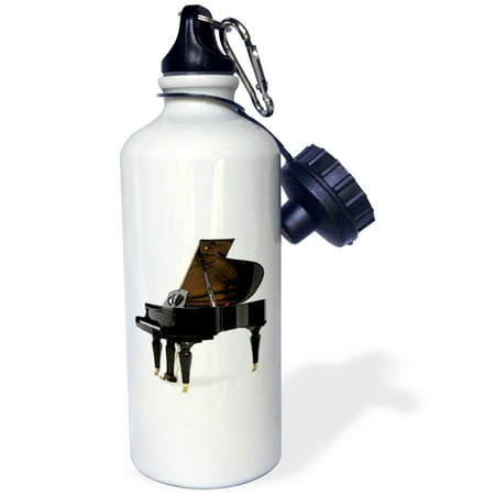 3dRose Grand Piano Sports Water Bottle 21oz