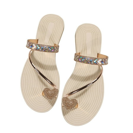 qolati Women s Flat Sandals Cute Dressy Strappy Open Toe Slides Flip Flops Casual Beach Rhinestone Sandal
qolati Women s Flat Sandals Cute Dressy Strappy Open Toe Slides Flip Flops Casual Beach Rhinestone Sandal