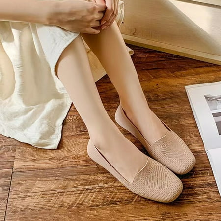 Women‘s Square Toe Knit Flats Breathable & Lightweight Slip On Loafers Casual Walking Shoes
Women‘s Square Toe Knit Flats Breathable & Lightweight Slip On Loafers Casual Walking Shoes