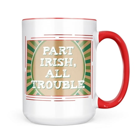 Christmas Cookie Tin Part Irish All Trouble St. Patrick s Day Retro Design Mug gift for Coffee Tea lovers
Christmas Cookie Tin Part Irish All Trouble St. Patrick s Day Retro Design Mug gift for Coffee Tea lovers
