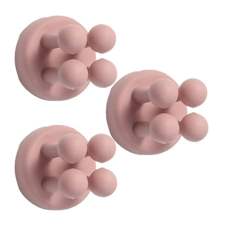 Bathroom Supplies Silicone Multi-purpose Nail-free and Kitchen Wall Strong Damage Free Hanging Adhesive Hook Waterproofshower Curtain Utility Storage Hooks(3PCS)
Bathroom Supplies Silicone Multi-purpose Nail-free and Kitchen Wall Strong Damage Free Hanging Adhesive Hook Waterproofshower Curtain Utility Storage Hooks(3PCS)