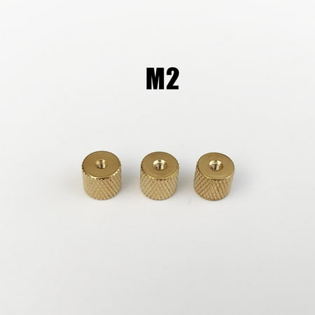 M2 M2.5 M3 M4 Brass Round Knurled Thumb Nut Hand Grip Knob Nuts Model DIY Refit
M2 M2.5 M3 M4 Brass Round Knurled Thumb Nut Hand Grip Knob Nuts Model DIY Refit