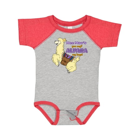 Inktastic Mee Maw s You Say ALPACA My Bags with Cute Jumping Alpaca Gift Baby Boy or Baby Girl Bodysuit
Inktastic Mee Maw s You Say ALPACA My Bags with Cute Jumping Alpaca Gift Baby Boy or Baby Girl Bodysuit