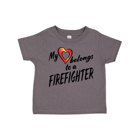 Inktastic My Heart Belongs to a Firefighter with Red Heart Gift Toddler Boy or Toddler Girl T-Shirt
Inktastic My Heart Belongs to a Firefighter with Red Heart Gift Toddler Boy or Toddler Girl T-Shirt
