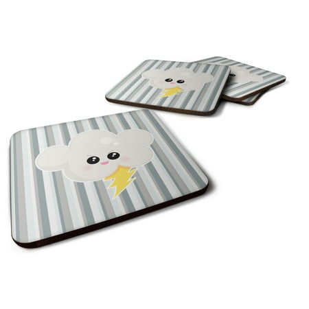 Carolines Treasures BB7148FC Weather Thuderstorm Face Foam Coaster Set of 4 3 1/2 x 3 1/2 multicolor
Carolines Treasures BB7148FC Weather Thuderstorm Face Foam Coaster Set of 4 3 1/2 x 3 1/2 multicolor
