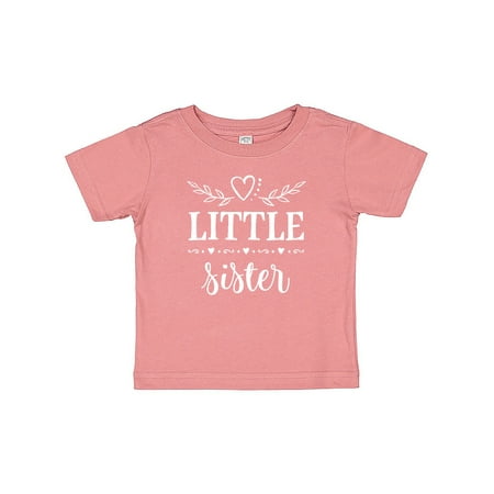 Inktastic Little Sister Outfit Gift Gift Baby Girl T-Shirt