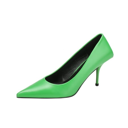 Women Fashion Pointed Toe High Heel Pumps Sexy Slip On Stiletto Party Shoes Solid Color Patent Elegant High Heels
Women Fashion Pointed Toe High Heel Pumps Sexy Slip On Stiletto Party Shoes Solid Color Patent Elegant High Heels